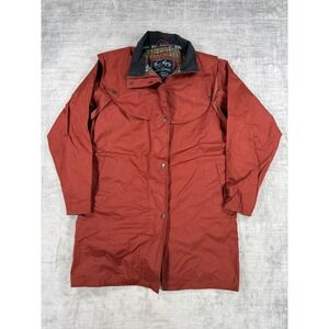 Jack Murphy Jacket Men 6 Rust Red Malvern Waterproof Cape Equestrian Heritage